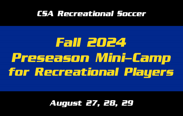 Preseason Camp-Recreational Players