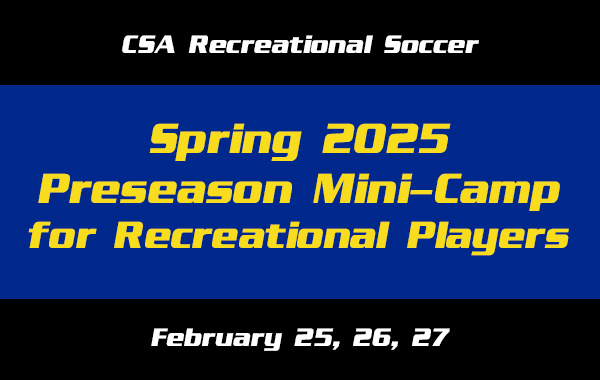 Recreational Level Preseason Camp